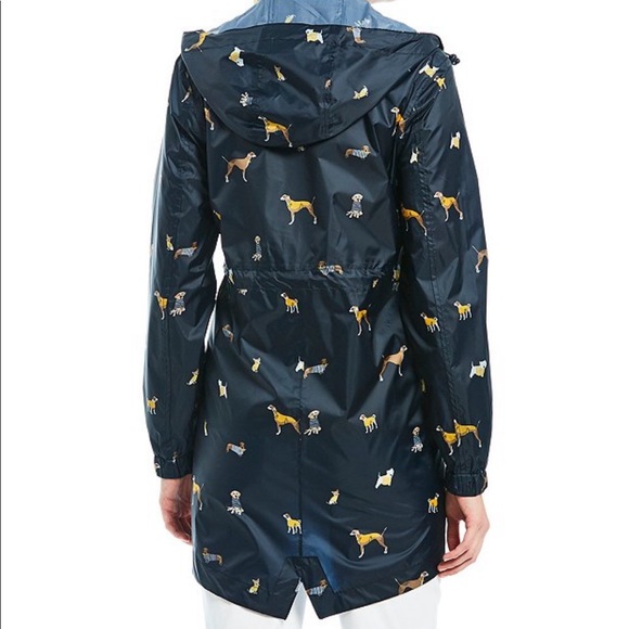 Joules Jackets & Coats Joules Navy Dogs Go Lightly Packable